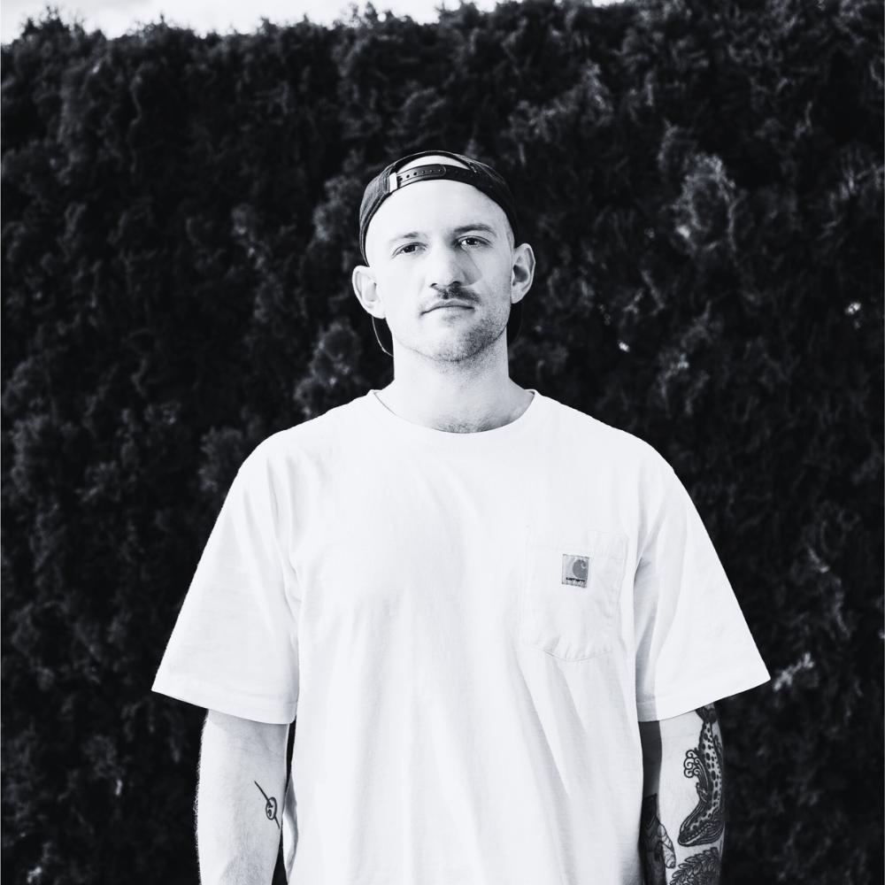 Easton Doran in the studio